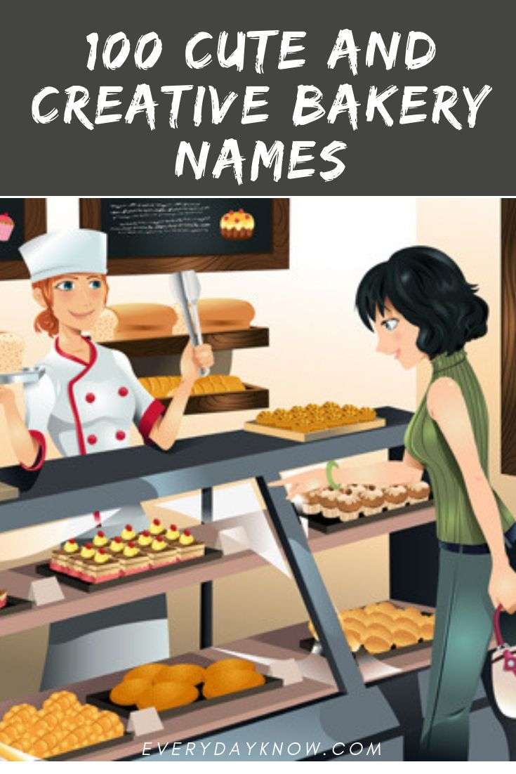 100 Cute and Creative Bakery Names