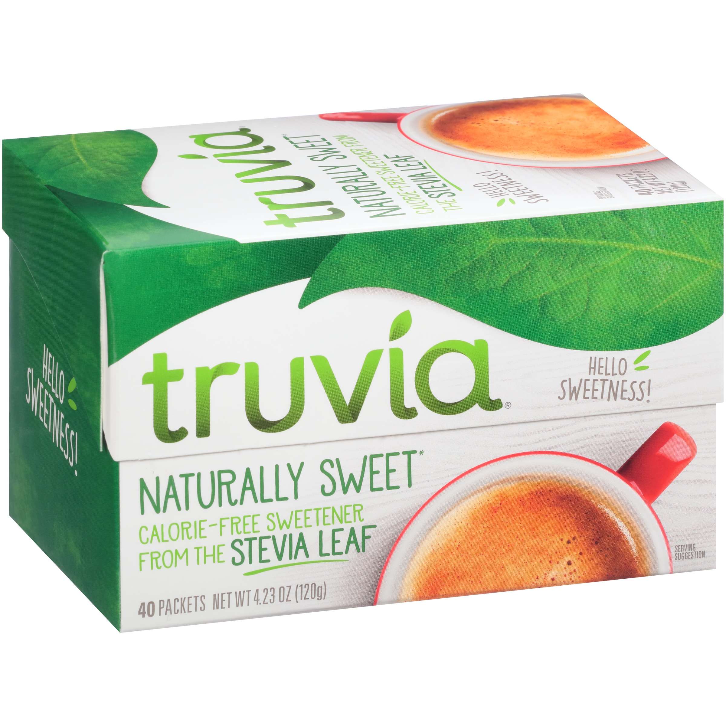 (11 Pack) Truvia Natural Sweetener, 40 count, 4.23 oz