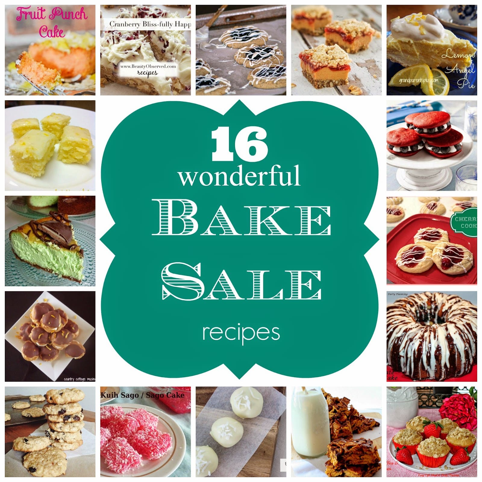16 Wonderful Bake Sale Recipes