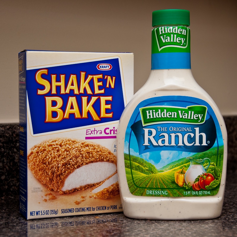 An Apple for the Crafter: Shake and Bake Ranch Chicken