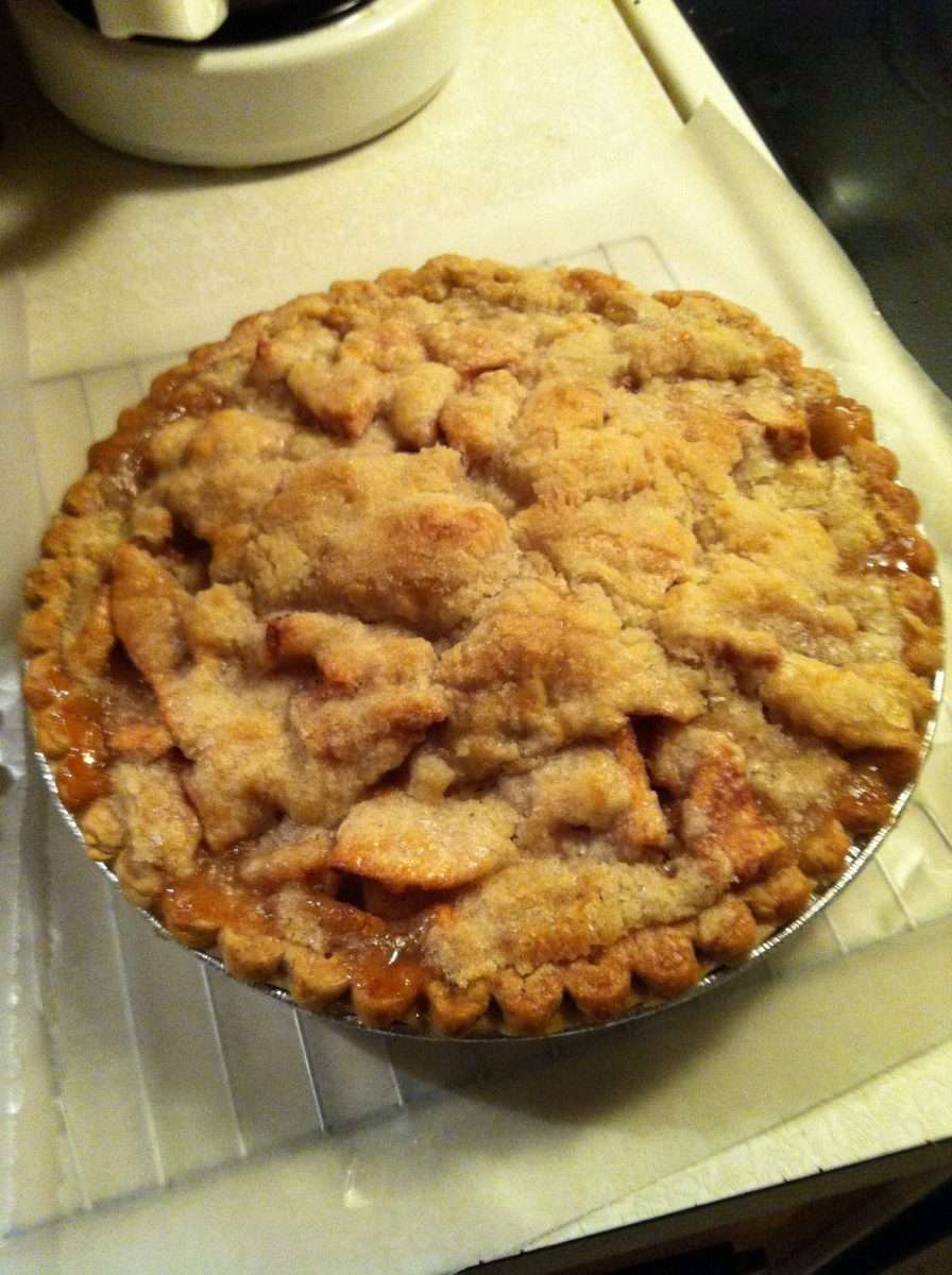 Apple Pie baked in a brown paper grocery bag. Perfect every time ...