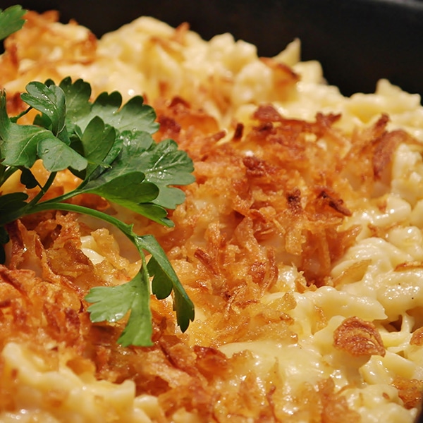 Artisan Baked Macaroni &  Cheese  Geisslers Catering Delivery