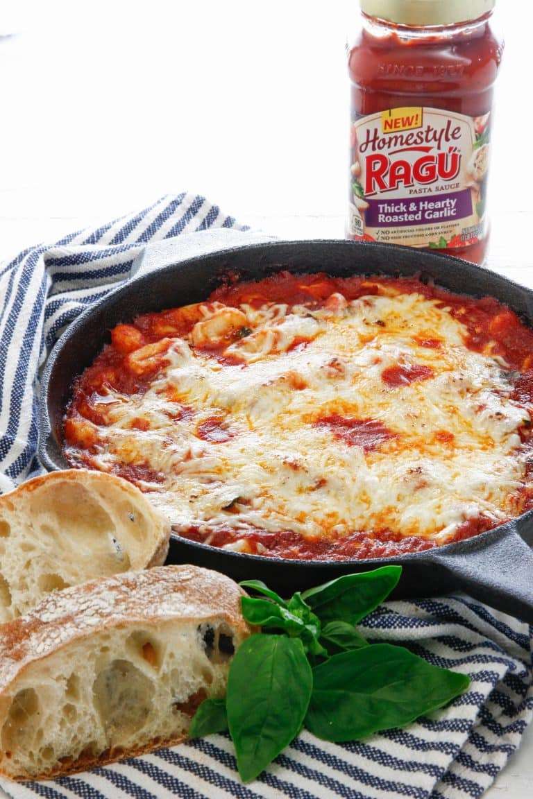 Baked Gnocchi with RagÃº Homestyle Pasta Sauce