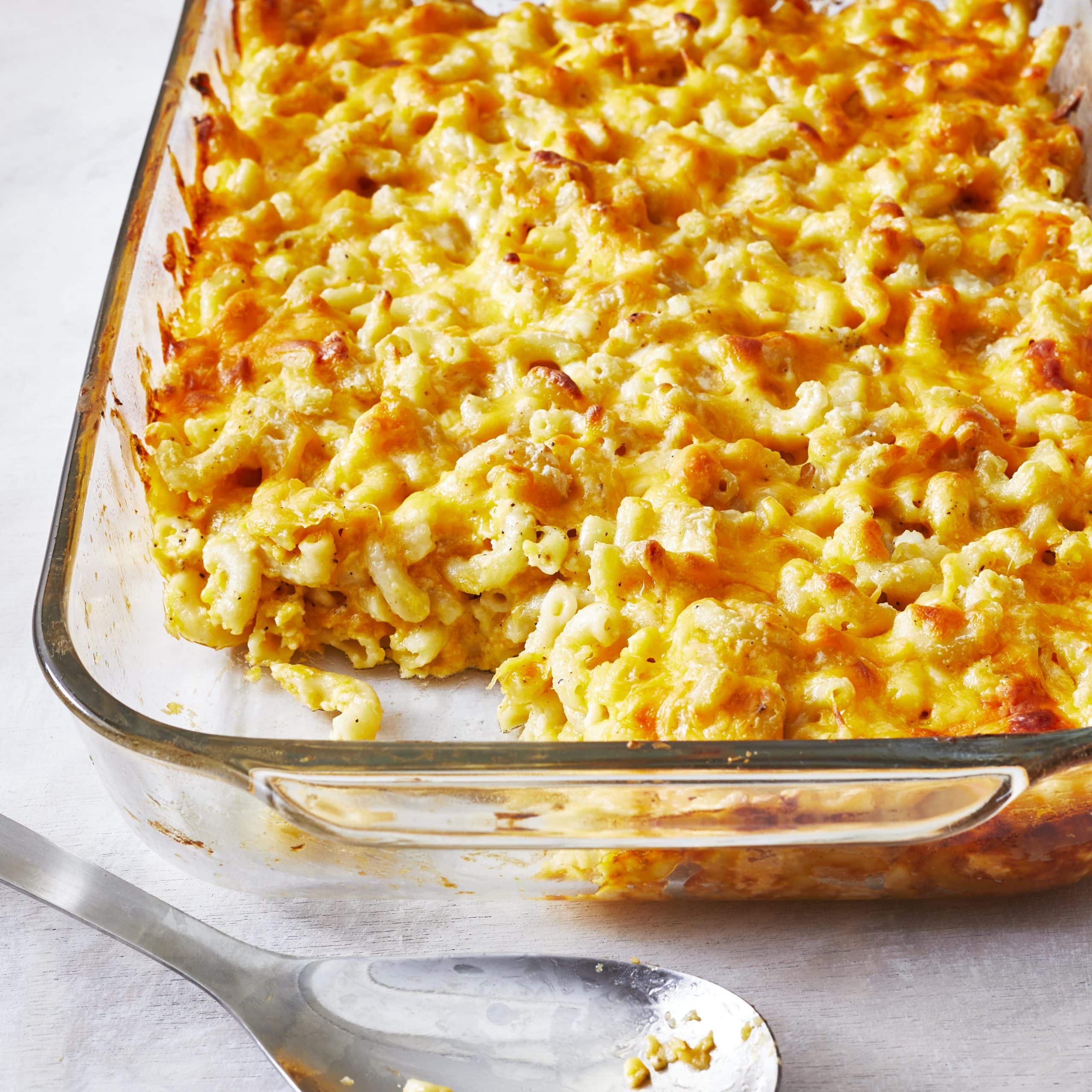 Baked Mac and Cheese with Sour Cream and Cottage Cheese Recipe