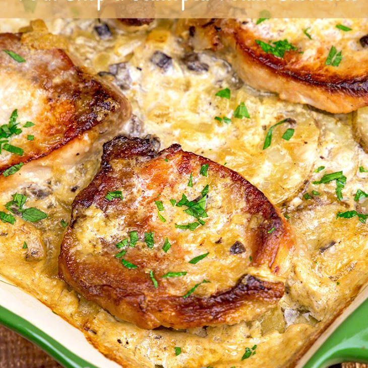 Baked Pork Chops With Cream Of Mushroom Soup And Onion Soup Mix ...