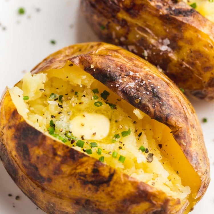 Baked Potato On The Grill Recipe