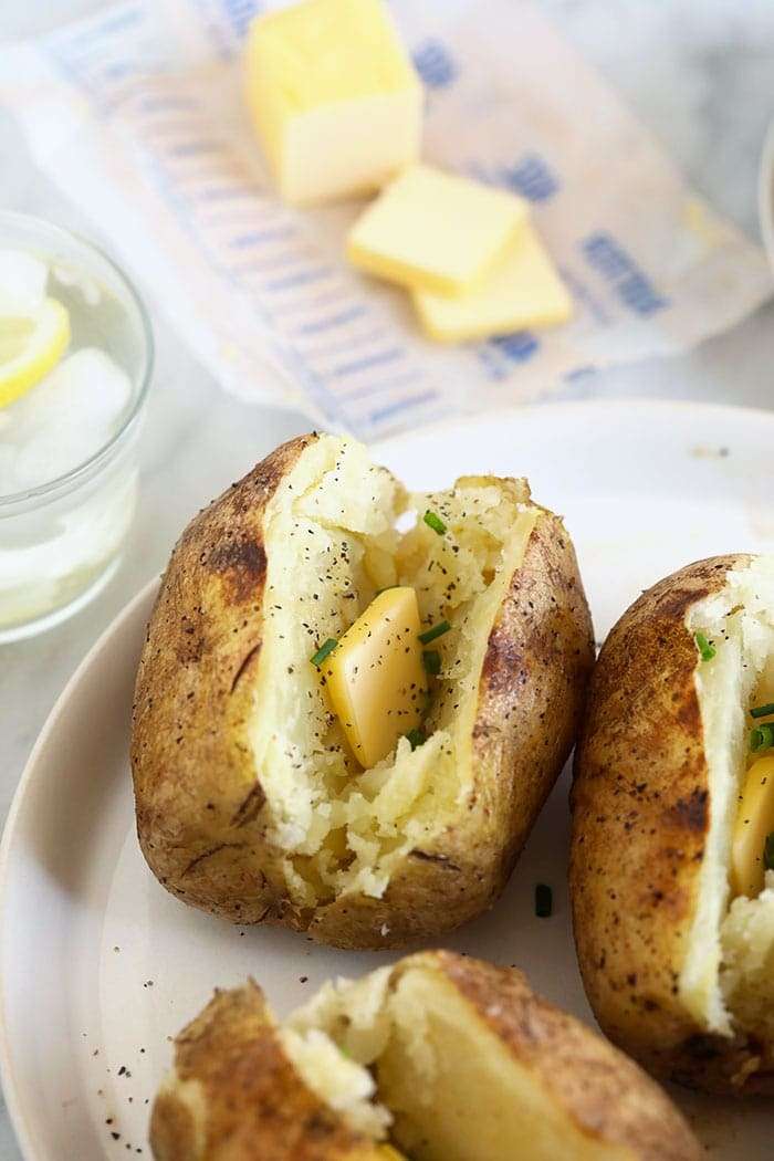 Baked Potatoes in Foil (oven &  grill)