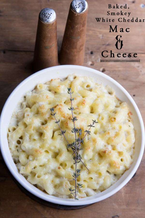 Baked White Cheddar Mac and Cheese Recipe