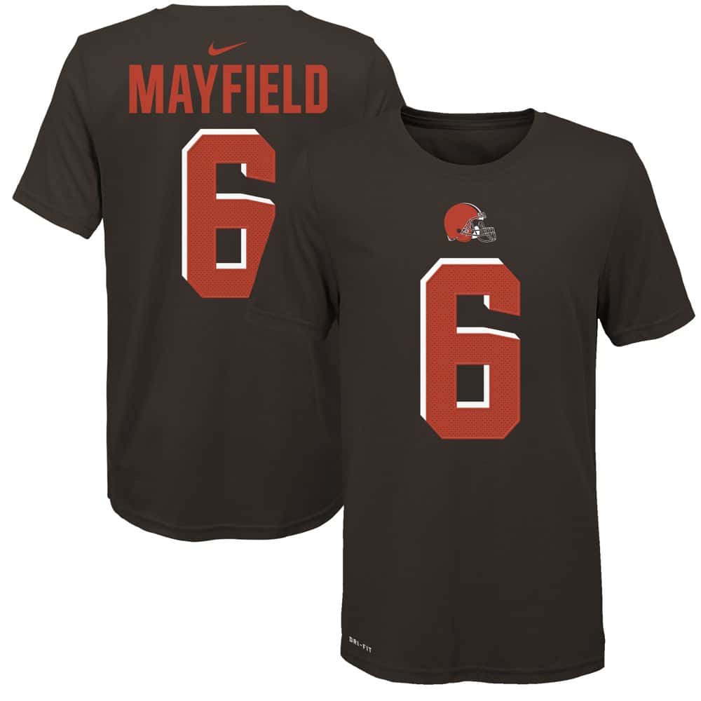 Baker Mayfield Cleveland Browns Nike Youth Player Pride Name &  Number ...