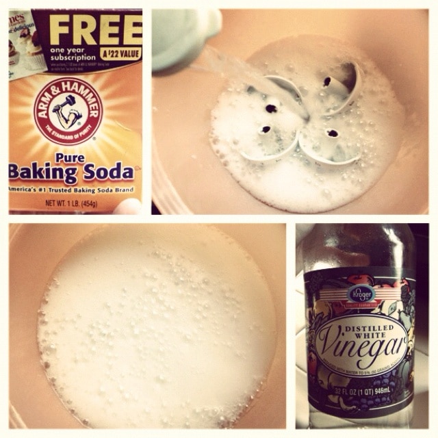 Baking soda and vinegar clean everything! I use this to clean down the ...