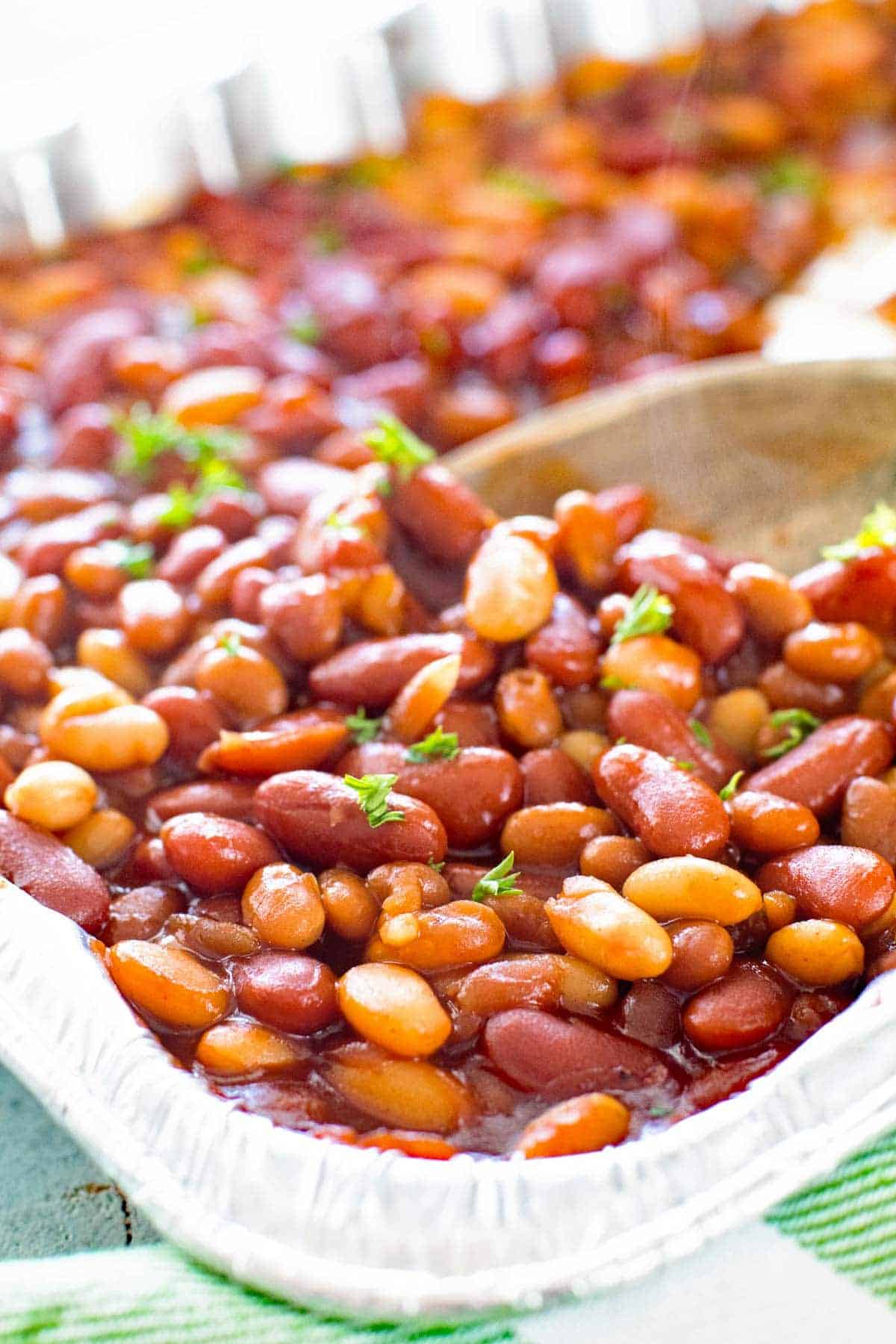 BBQ Baked Beans On the Grill