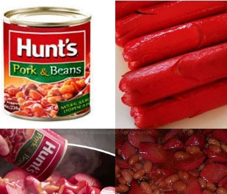 Bean And Hot Dog Recipe : Bush S Baked Bean Cheese Baked Hot Dogs ...