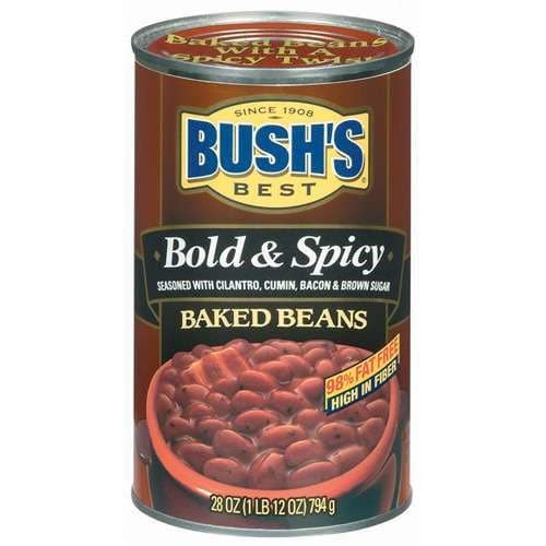 Bushs Best Baked Beans Bold &  Spicy 28 Oz