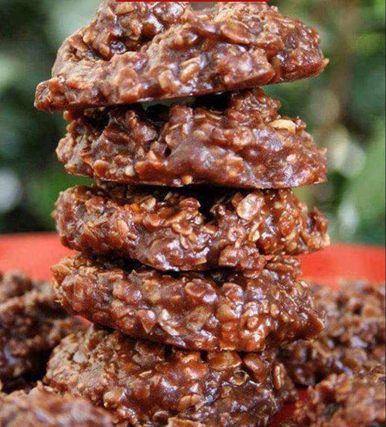 Chocolate Oatmeal No Bake Cookies Recipe  just Recettes