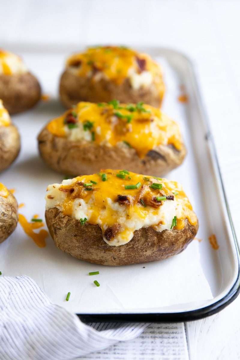 Easy Twice Baked Potatoes Recipe