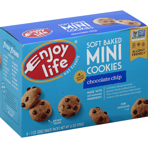 Enjoy Life Mini Soft Baked Chocolate Chip Cookies