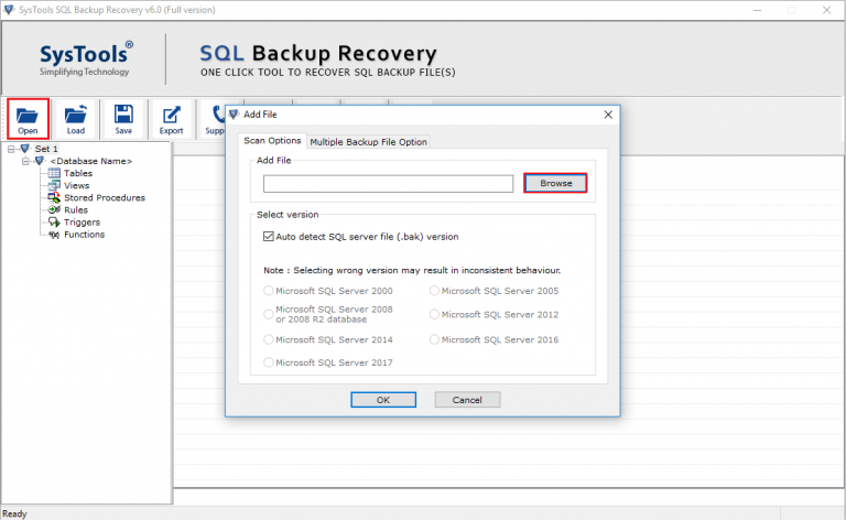 Fix Corrupted SQL Server Backup File