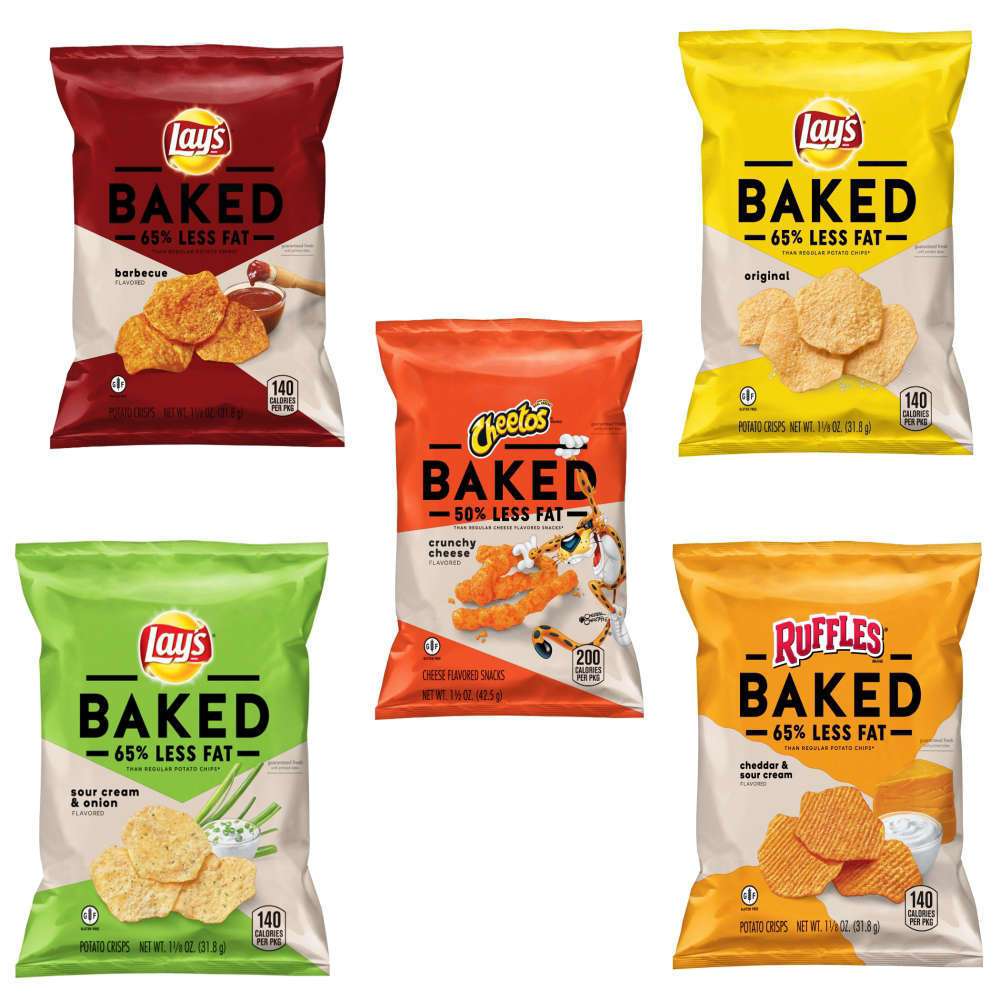Frito Lay Baked Potato Chips Variety Pack Large Single ...