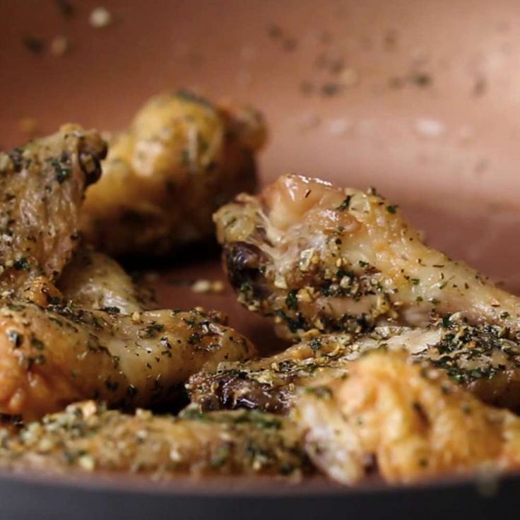 Garlic Herb Baked Wings Recipe by Tasty