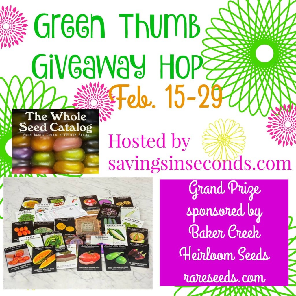 #GreenThumb Giveaway Hop Grand Prize
