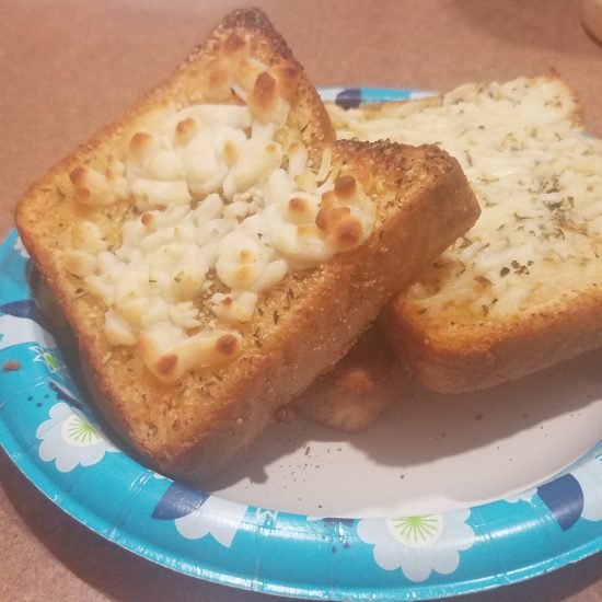 Homemade (Frozen?) Cheesy Garlic Bread on the Fly &  a Budget