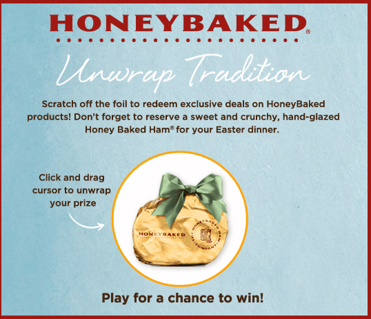 HoneyBaked Ham Unwrap Tradition Sweepstakes