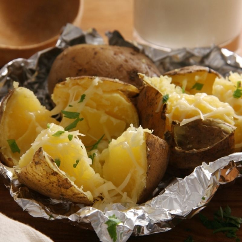 How Long To Bake A Large Potato In Foil