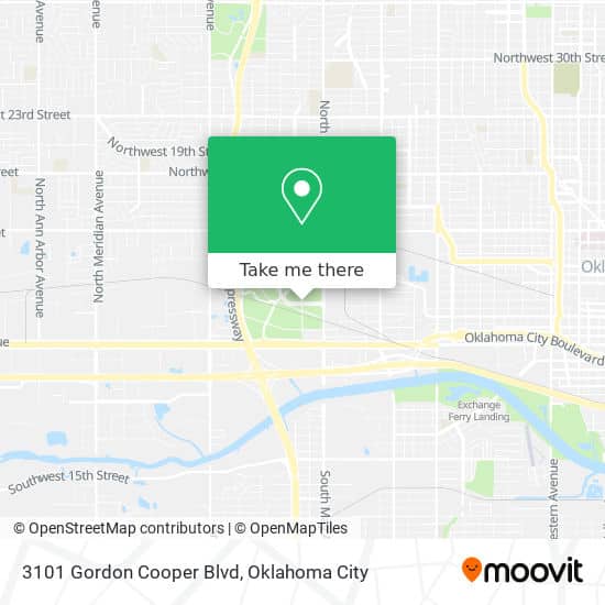 How to get to 3101 Gordon Cooper Blvd in Oklahoma City by Bus