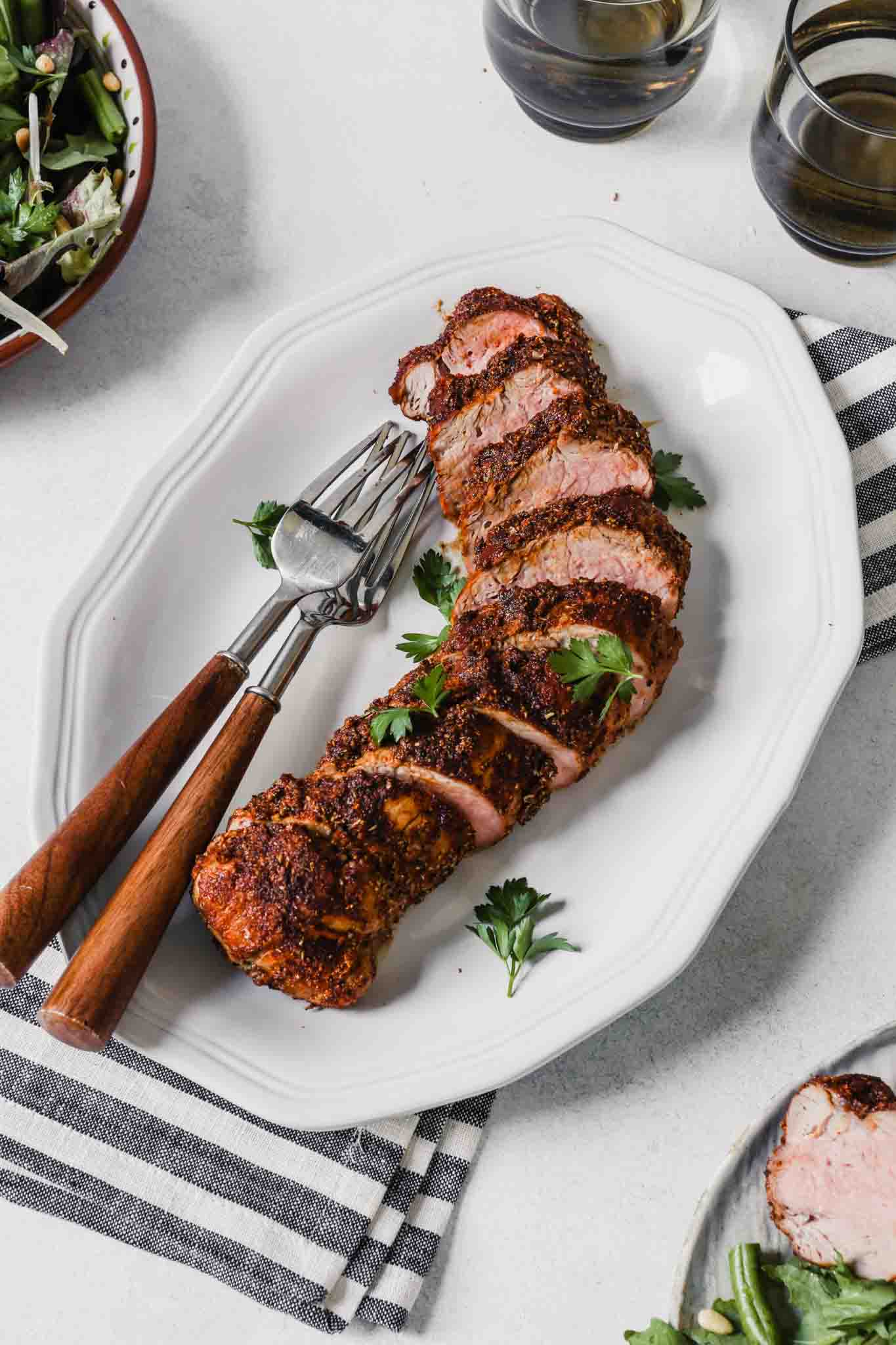 How to Roast Pork Tenderloin + Spiced