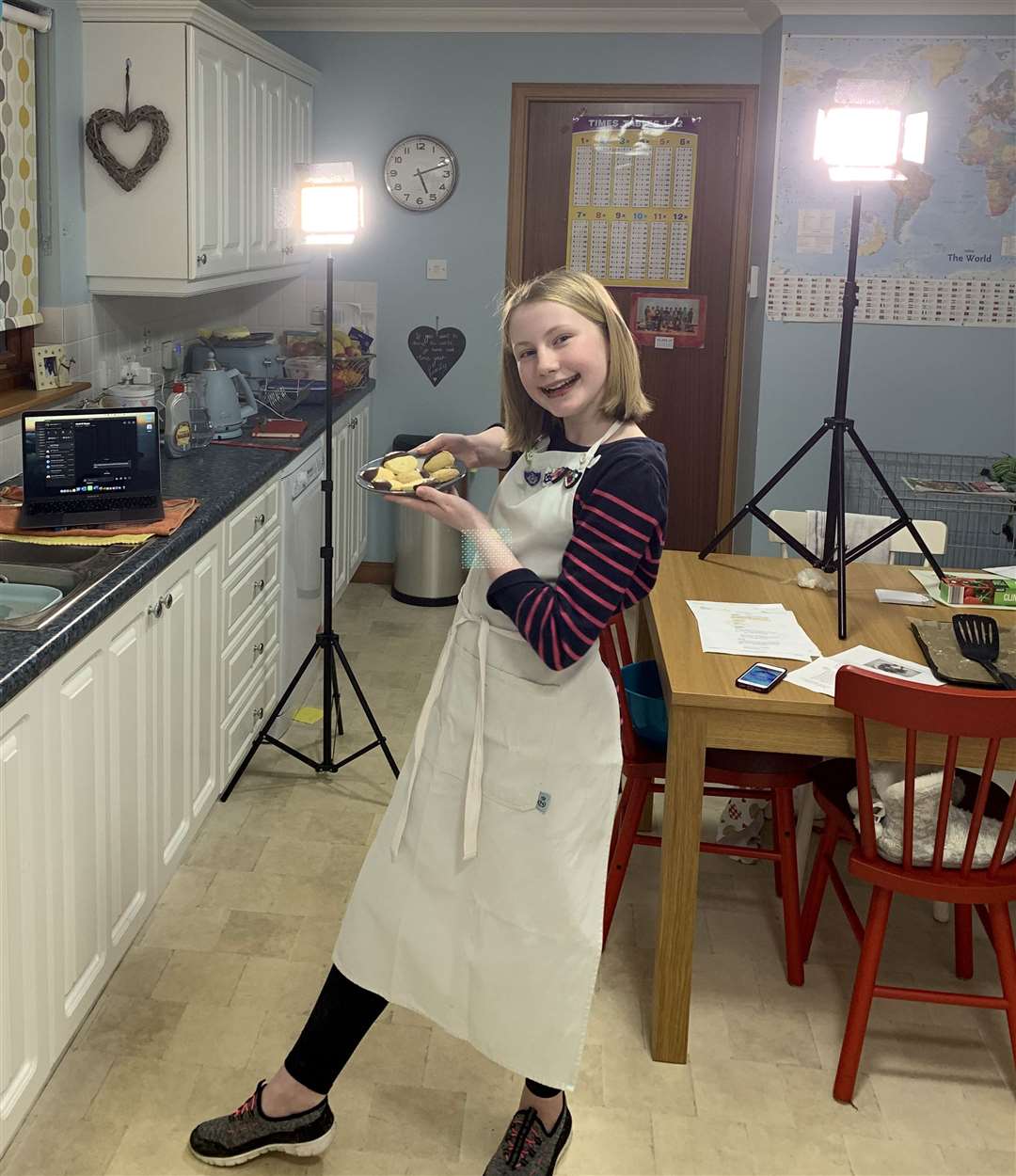Inverness young bakers TV appearance takes the biscuit