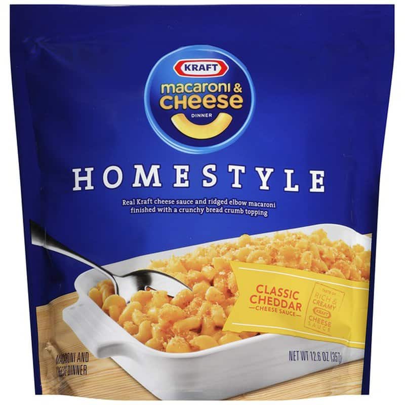 Kraft Baked Macaroni And Cheese With Bread Crumbs