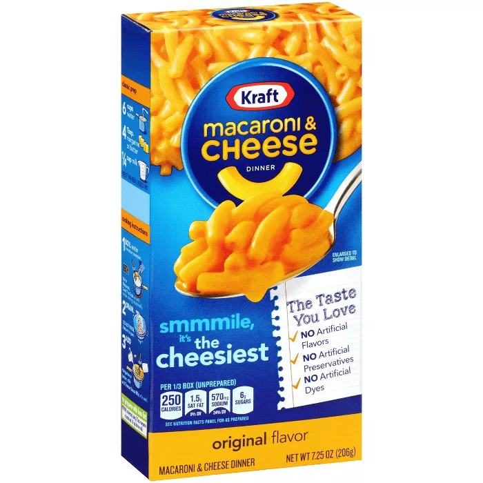 Kraft Macaroni &  Cheese Dinner Original