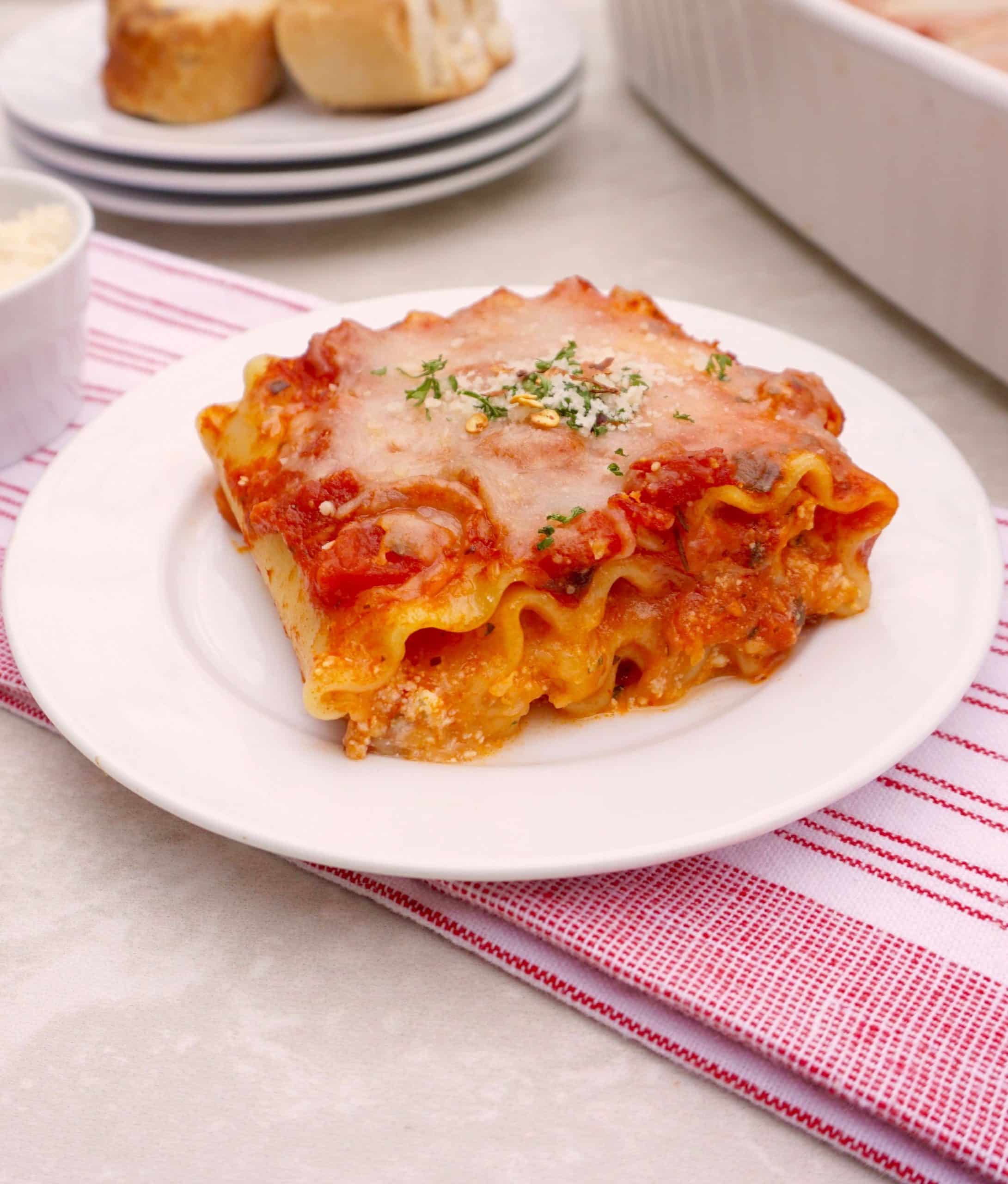 Lasagna Roll Ups are easy to make baked pasta roll ups