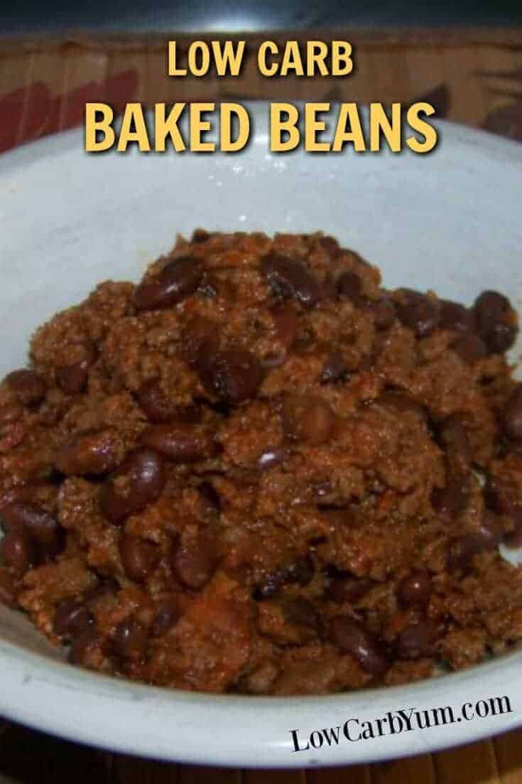Low Carb Baked Beans with Beef