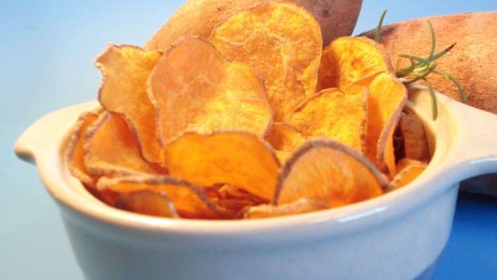 Low Carb Organic Baked Sweet Potato Chips  Organic Mountain Farms