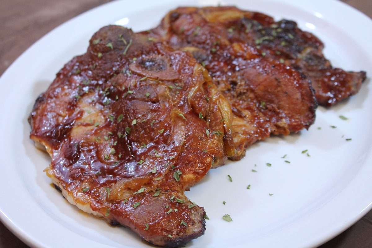 Oven Baked Barbecue Pork Chops
