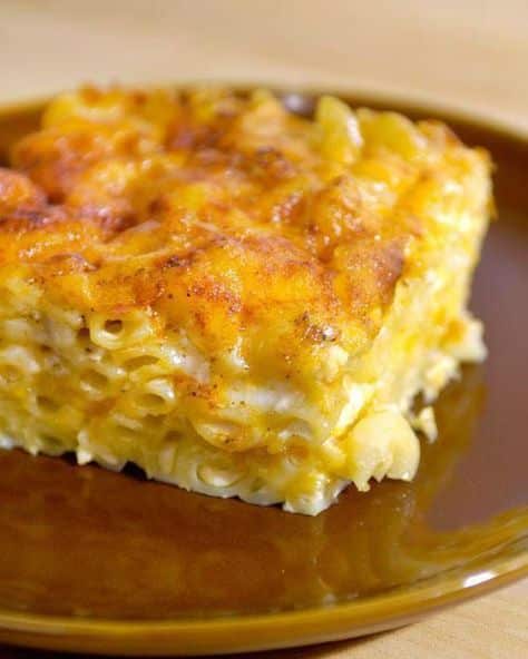 Oven baked Mac n cheese!
