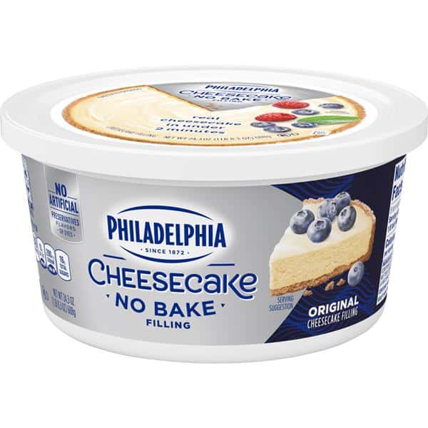 Philadelphia Cheesecake No Bake Filling