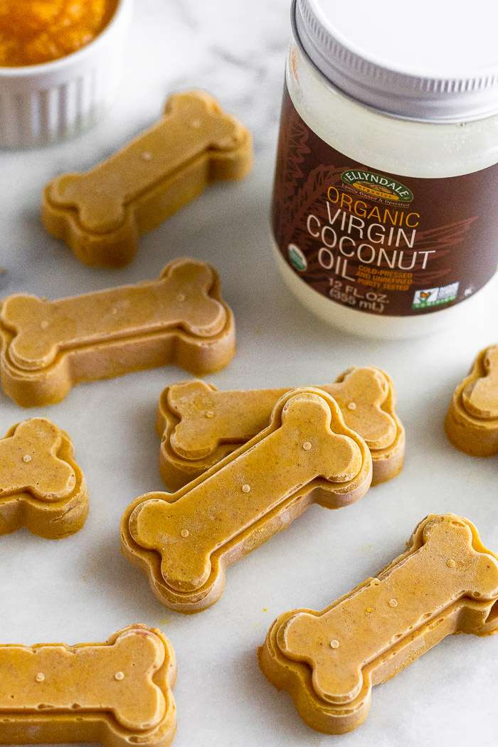 Pumpkin Peanut Butter Dog Treats (3 Ingredients/No Bake ...