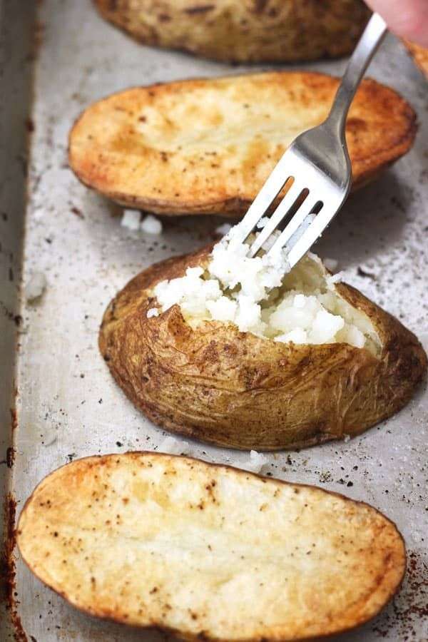Quicked Baked Potatoes