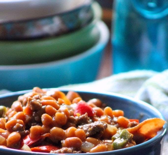 Recipe For Bush Baked Beans With Ground Beef : Cowboy Beans from ...