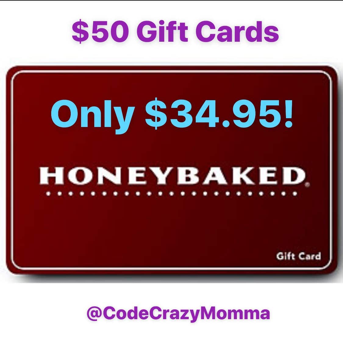 Save big on Honey Baked Ham gift cards! #Ad #save #sale #deal #discount ...
