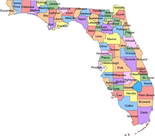 Search For Marchman Act Information By County in Florida