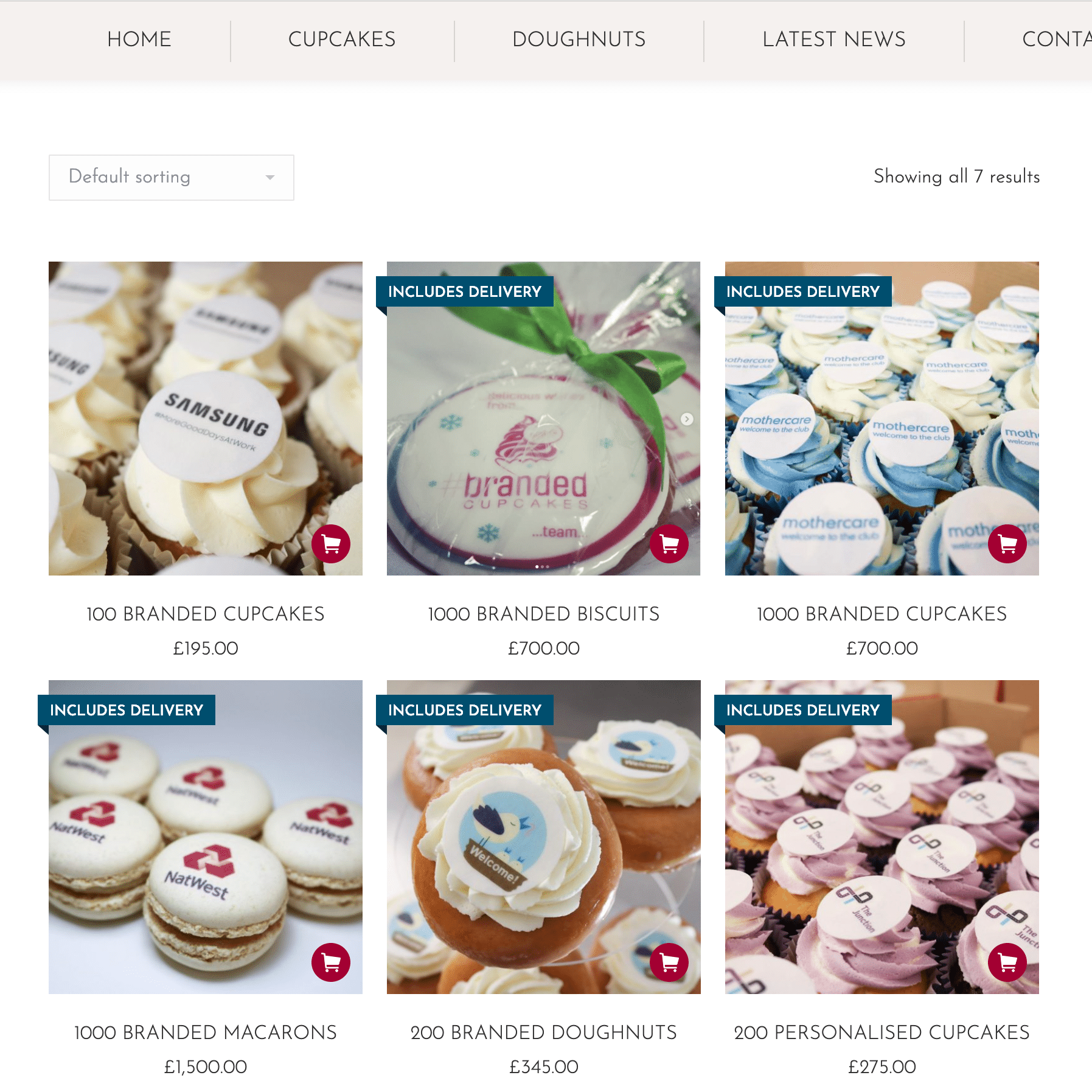 Selling Baked Goods Online for Amore Bakery  Lydia Rose Design