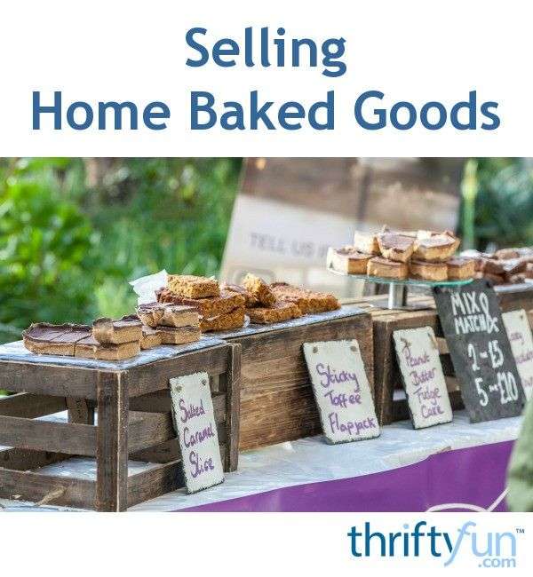Selling Home Baked Goods