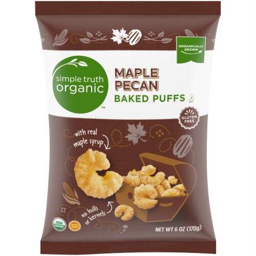 Simple Truth Organic Maple Pecan Baked Puffs, 6 oz