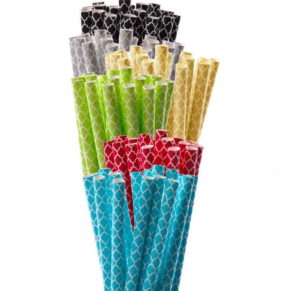 Simply Baked by Christy Designs 7.75"  Paper Straw