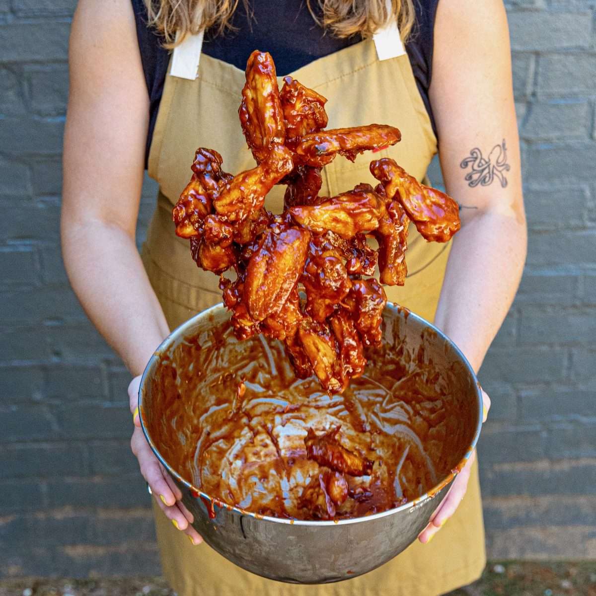 Sweet &  Sticky Oven BBQ Chicken Wings
