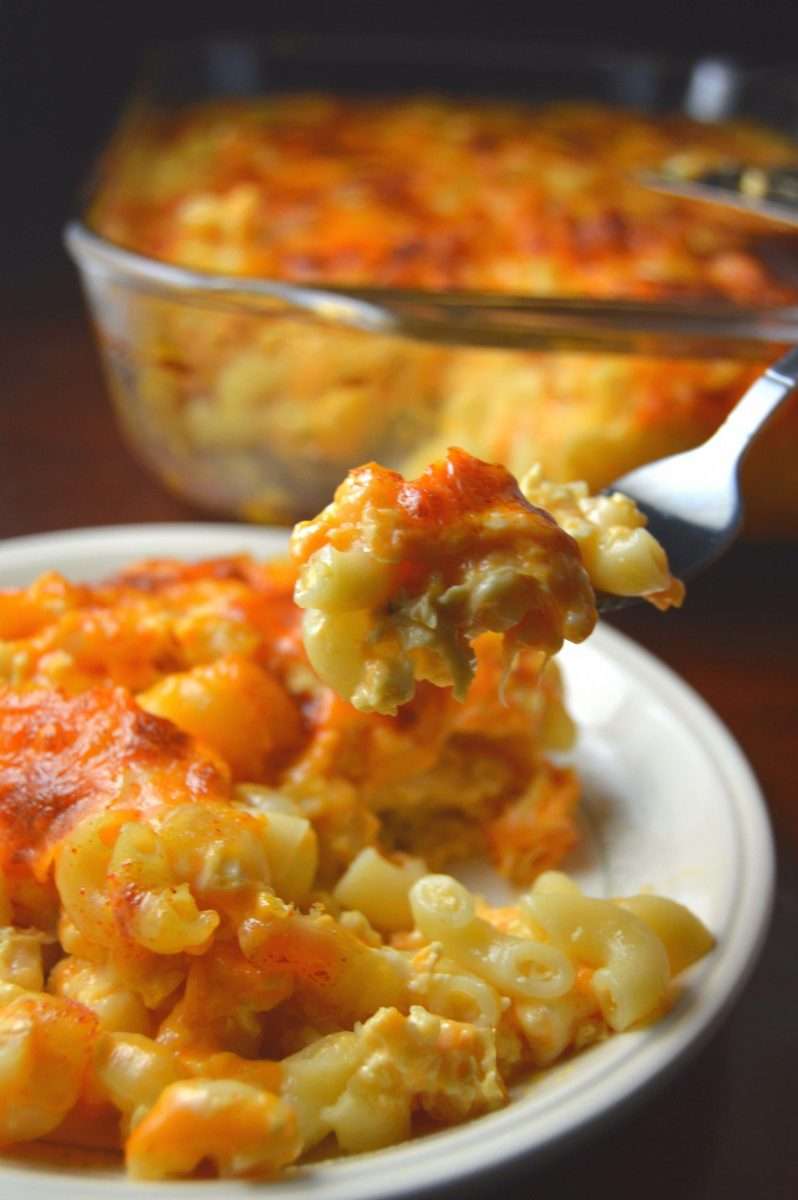 The best Baked Macaroni and Cheese packed with two types of cheese and ...