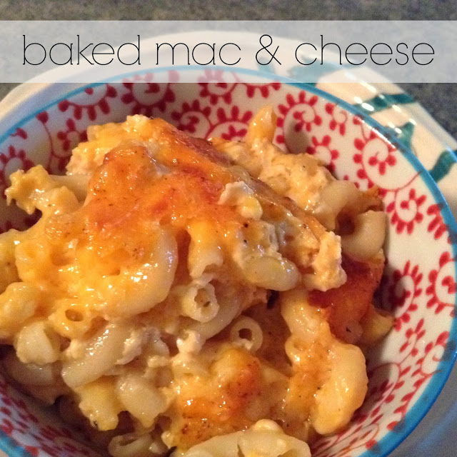 the fancy life: Foodie Friday: Baked Mac &  Cheese